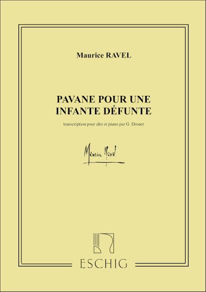 Pavane Pour Une Infante Defunte Alto-Piano